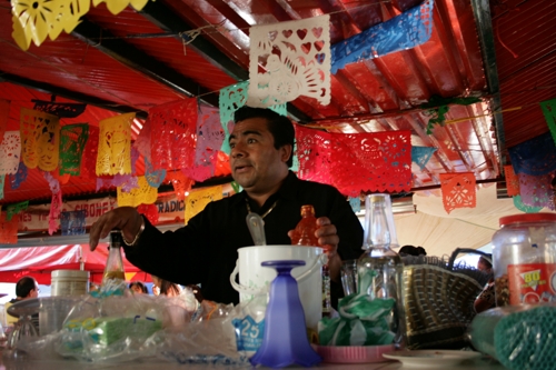 Mercado de muertos en Zaachila, Oaxaca, Valles Centrales
